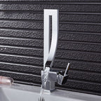 Veda Modern Basin Faucet — Minimalist Single Hole Bathroom Faucet
