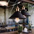 Modern Nordic Industrial Pendant Light — Adjustable Hanging Lamp for Kitchen & Bar