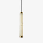 Aria Alabaster Pendant Lamp — Cylinder Spanish Alabaster Hanging Light