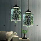 Nebula Modern Nordic Hanging Lamp — Diffused Pendant Light for Bedroom & Dining Room