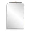 Gold Arch Vanity Mirror — Arched Bathroom Vanity Wall Mirror