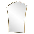Crown Mirror — Ornate Framed Decorative Wall Mirror for Living Room & Hallway