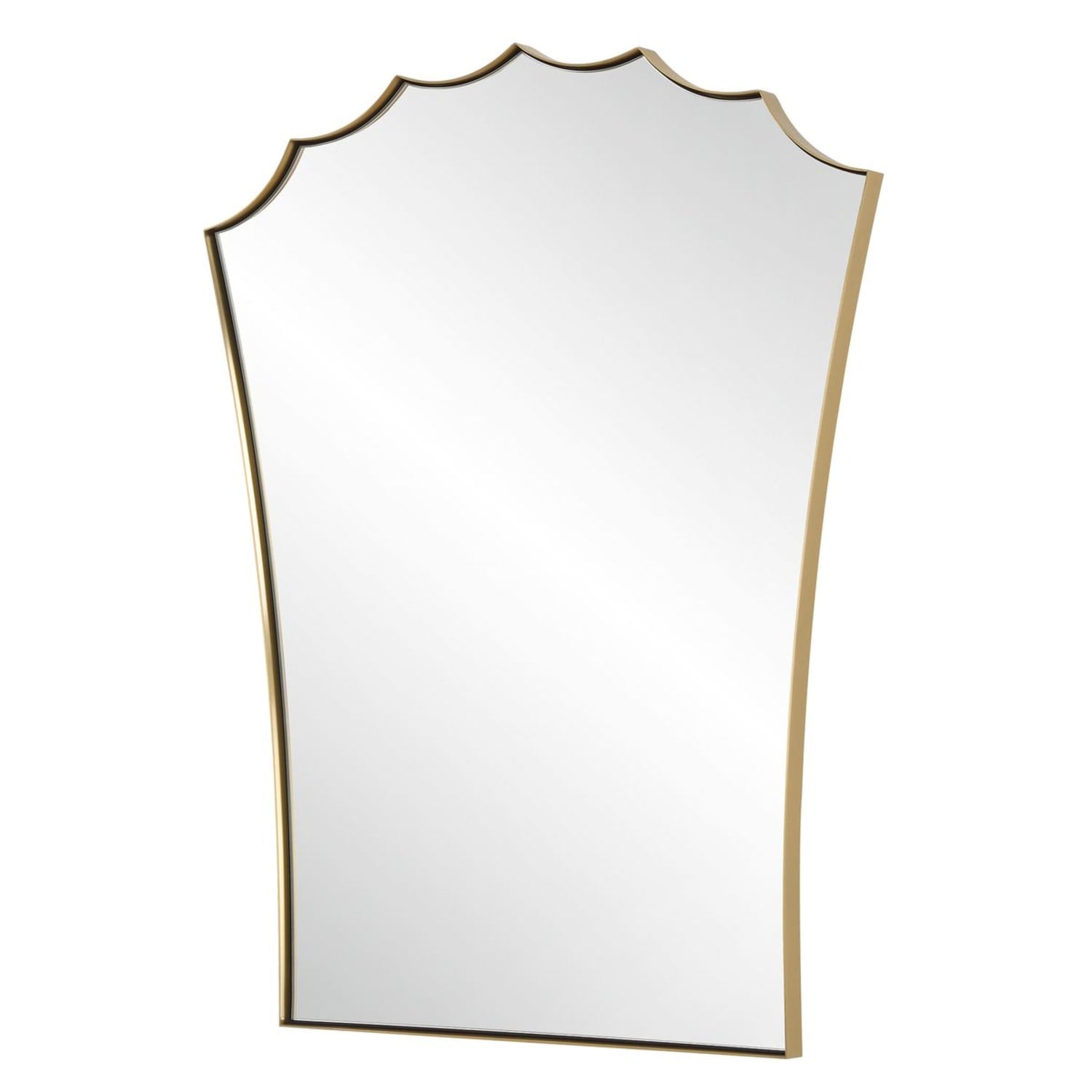 Crown Mirror — Ornate Framed Decorative Wall Mirror for Living Room & Hallway