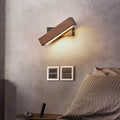 Vera Modern LED Wall Lamp — Wood Arm Wall Sconce for Bedroom & Reading Corner