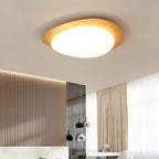 Scandinavian Pebble LED Flush Mount Ceiling Light for Bedroom