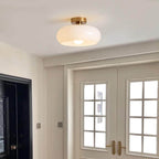 Retro Glass Flush Mount Ceiling Light and Pendant