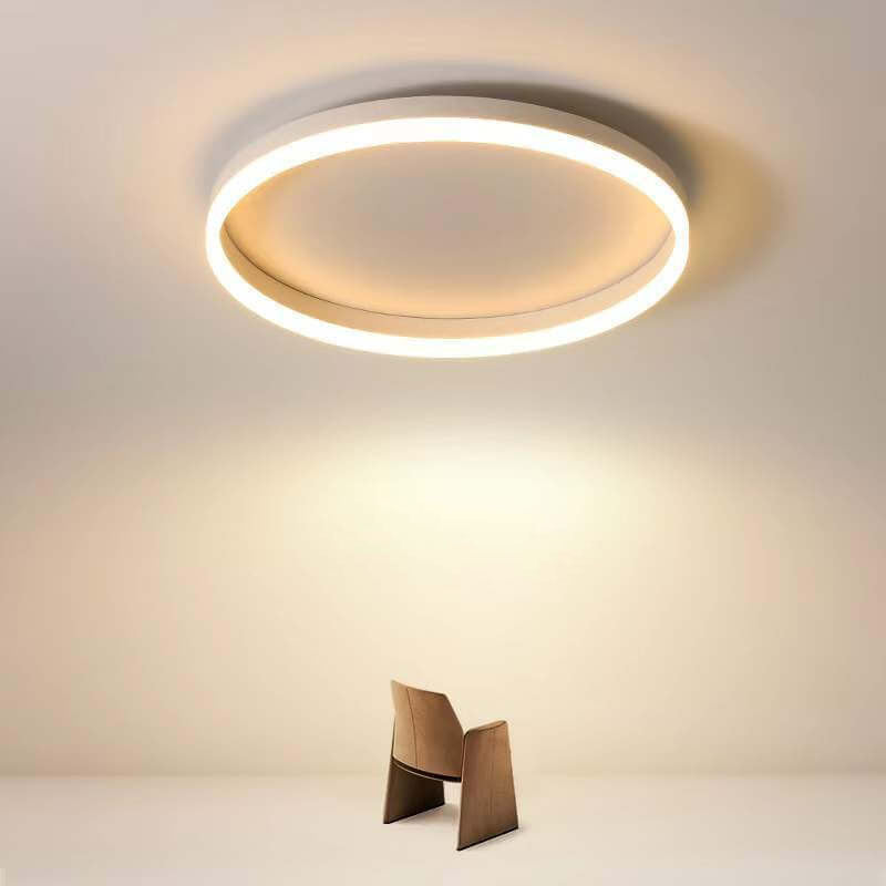 Circle Ring LED Flush Mount Ceiling Light for Living Room