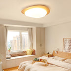 Scandinavian Pebble LED Flush Mount Ceiling Light for Bedroom