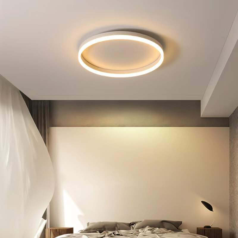 Circle Ring LED Flush Mount Ceiling Light for Living Room