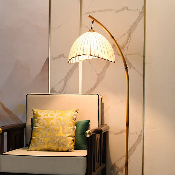 Bamboo Style Floor Lamp for Living Room