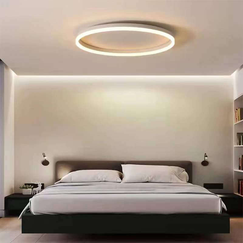 Circle Ring LED Flush Mount Ceiling Light for Living Room