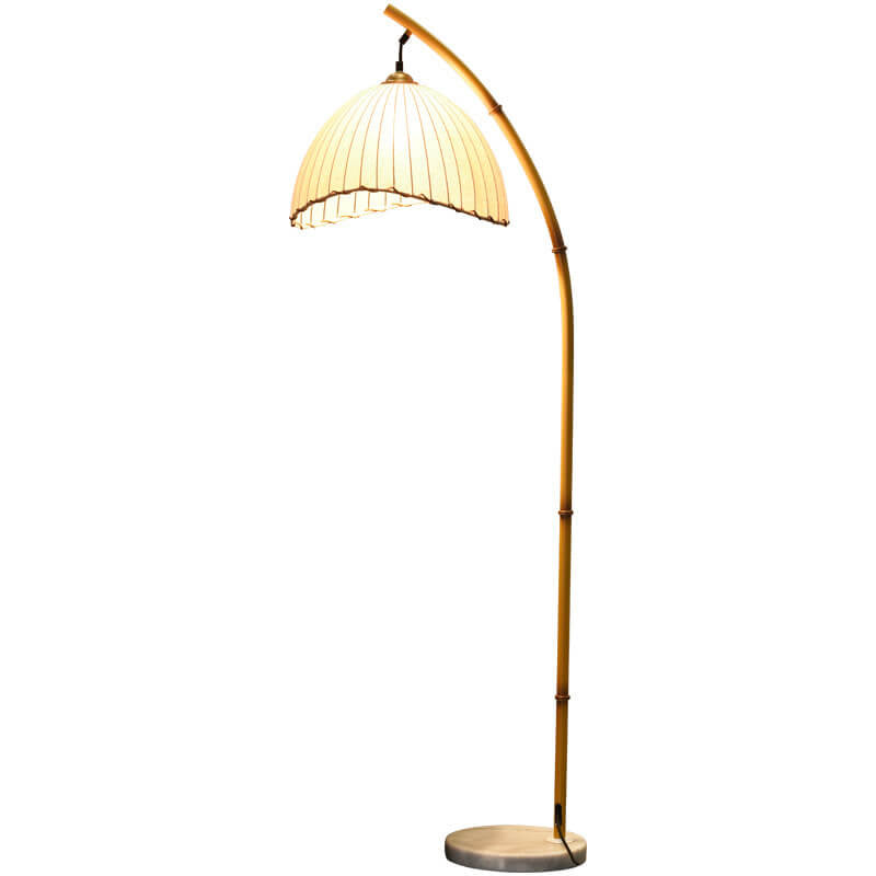 Bamboo Style Floor Lamp for Living Room