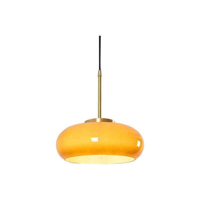 Retro Glass Flush Mount Ceiling Light and Pendant