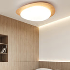 Scandinavian Pebble LED Flush Mount Ceiling Light for Bedroom