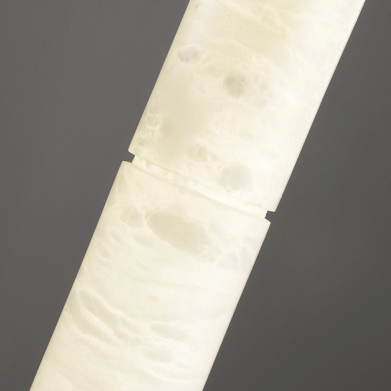 Aria Alabaster Pendant Lamp — Cylinder Spanish Alabaster Hanging Light