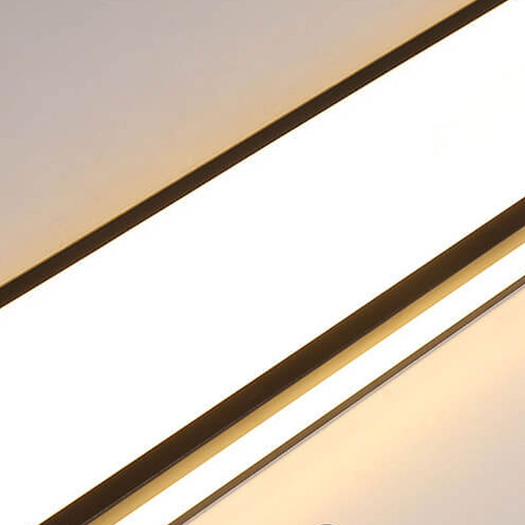 Linear LED Flush Mount Ceiling Light for Kitchen and Hallway