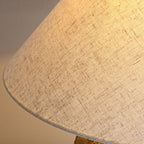 Ceramic Fabric Table Lamp for Bedroom