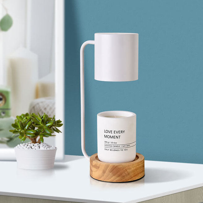 Japanese Wood Dimmable Table Lamp for Bedroom