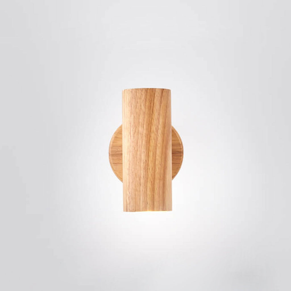 Modern Wood Track Wall Sconce for Bedroom and Hallway