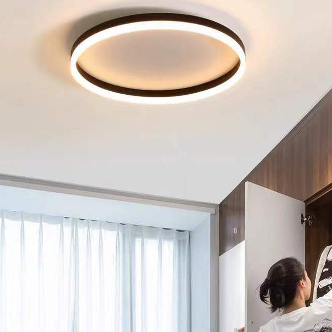 Circle Ring LED Flush Mount Ceiling Light for Living Room