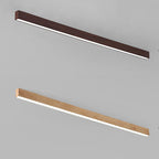 Wood Grain LED Flush Mount Ceiling Light for Living Room