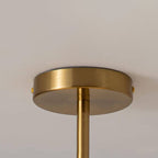 Retro Glass Flush Mount Ceiling Light and Pendant