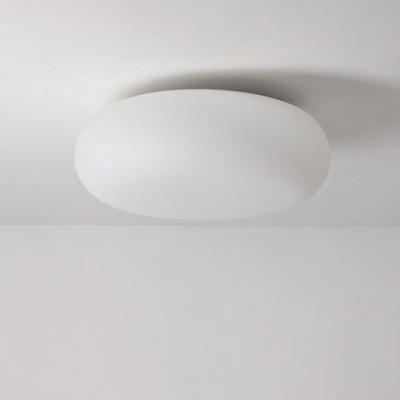 Oval LED Flush Mount Ceiling Light for Bedroom