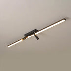 Linear Flush Mount Ceiling Light Acrylic LED Fixture for Kitchen