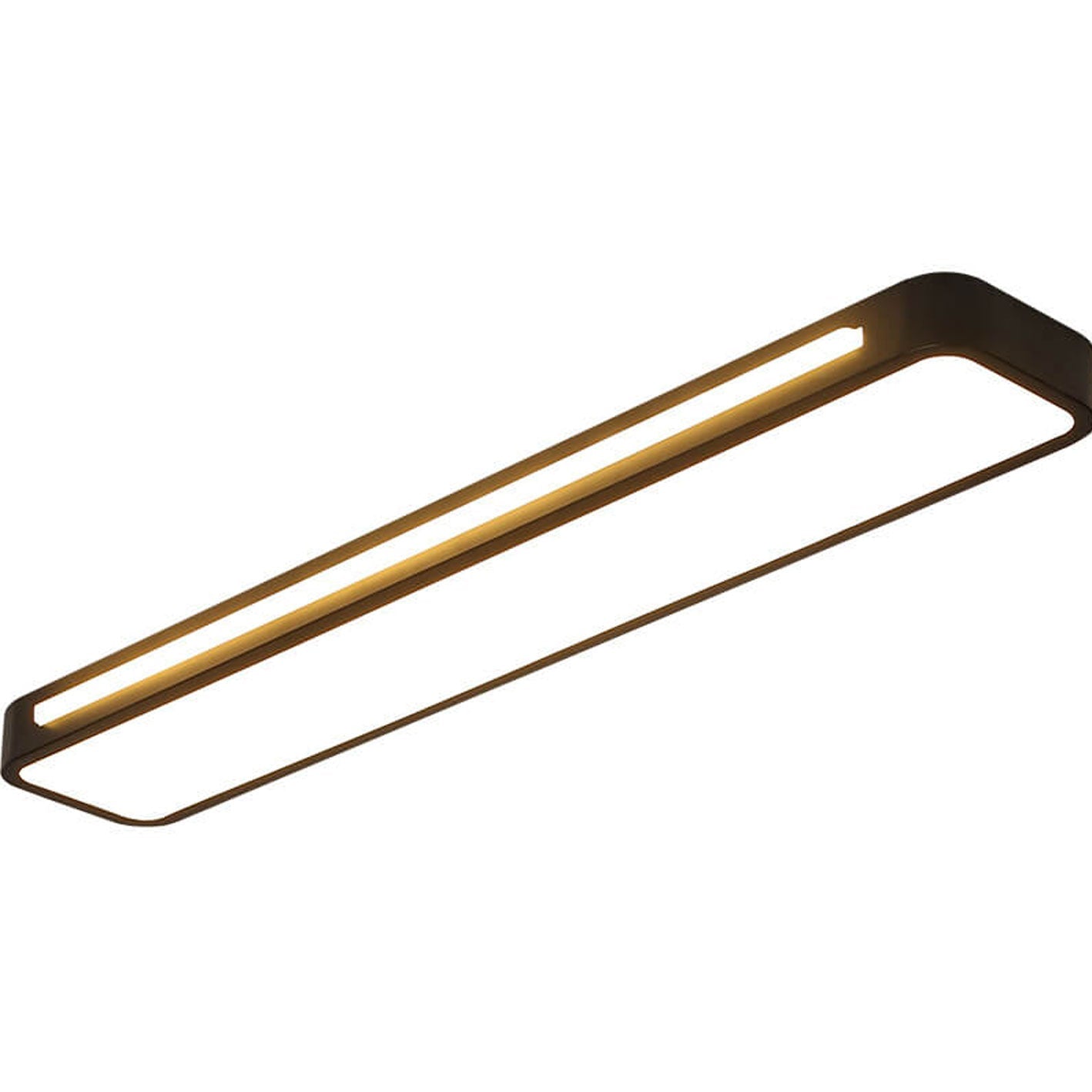 Linear LED Flush Mount Ceiling Light for Kitchen and Hallway