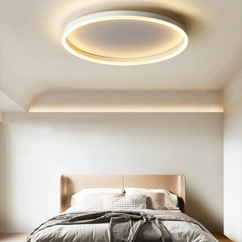 Circle Ring LED Flush Mount Ceiling Light for Living Room