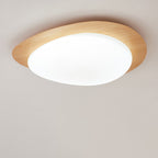 Scandinavian Pebble LED Flush Mount Ceiling Light for Bedroom