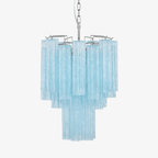 Azzura Glass Chandelier — Modern Blown-Glass Ceiling Light for Dining Room