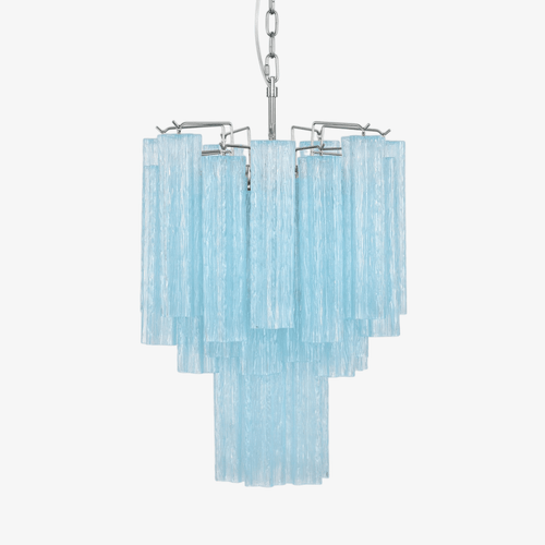 Azzura Glass Chandelier — Modern Blown-Glass Ceiling Light for Dining Room