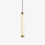 Aria Alabaster Pendant Lamp — Cylinder Spanish Alabaster Hanging Light