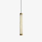 Aria Alabaster Pendant Lamp — Cylinder Spanish Alabaster Hanging Light