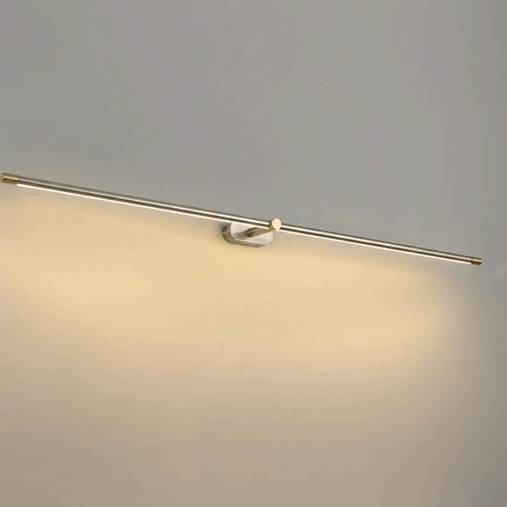 Minimalist Linear Wall Lamp — Modern LED Vanity Wall Sconce for Bathroom & Bedroom