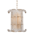 Brasher Small Chandelier — Compact Glass Bubble Ceiling Light for Bedroom