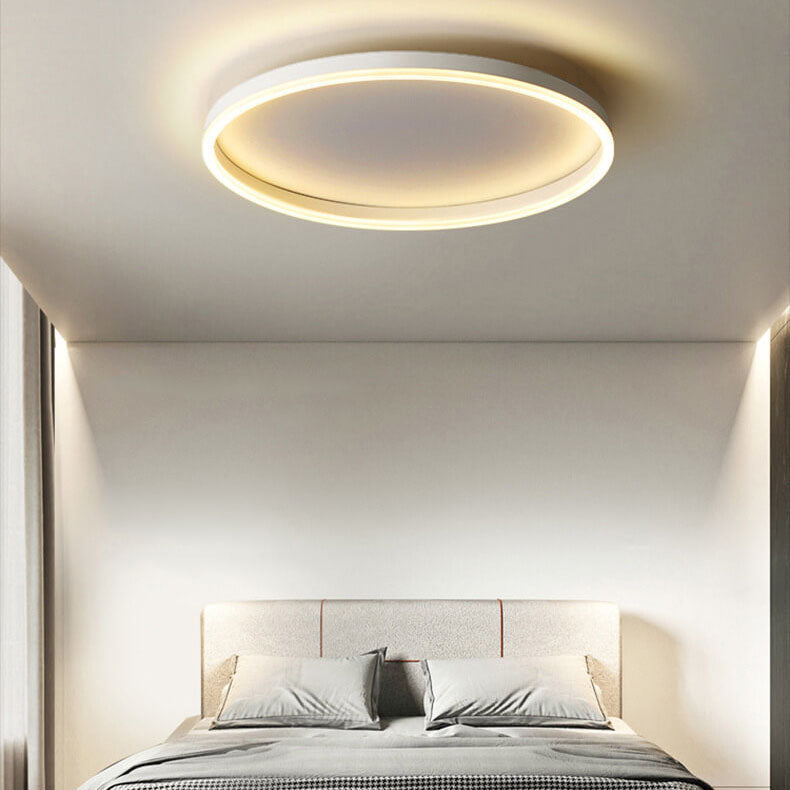 Circle Ring LED Flush Mount Ceiling Light for Living Room
