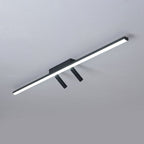 Linear Flush Mount Ceiling Light Acrylic LED Fixture for Kitchen