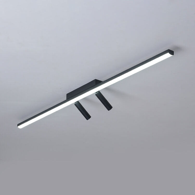 Linear Flush Mount Ceiling Light Acrylic LED Fixture for Kitchen