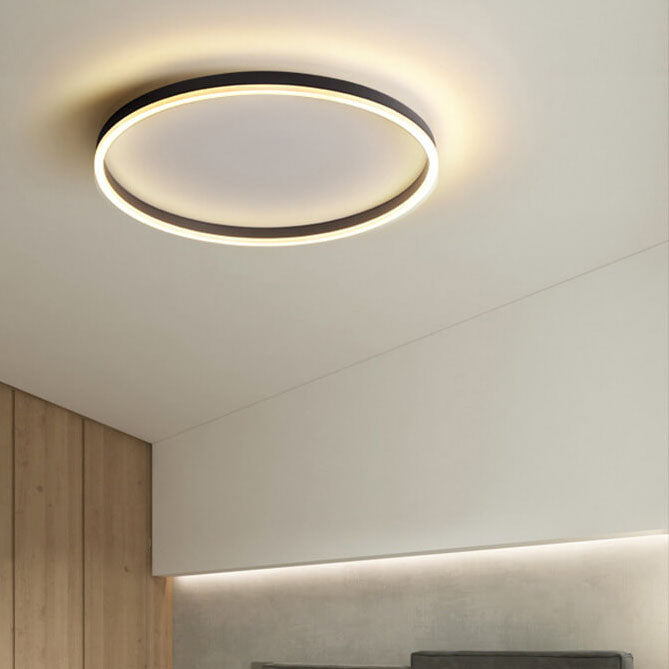 Circle Ring LED Flush Mount Ceiling Light for Living Room