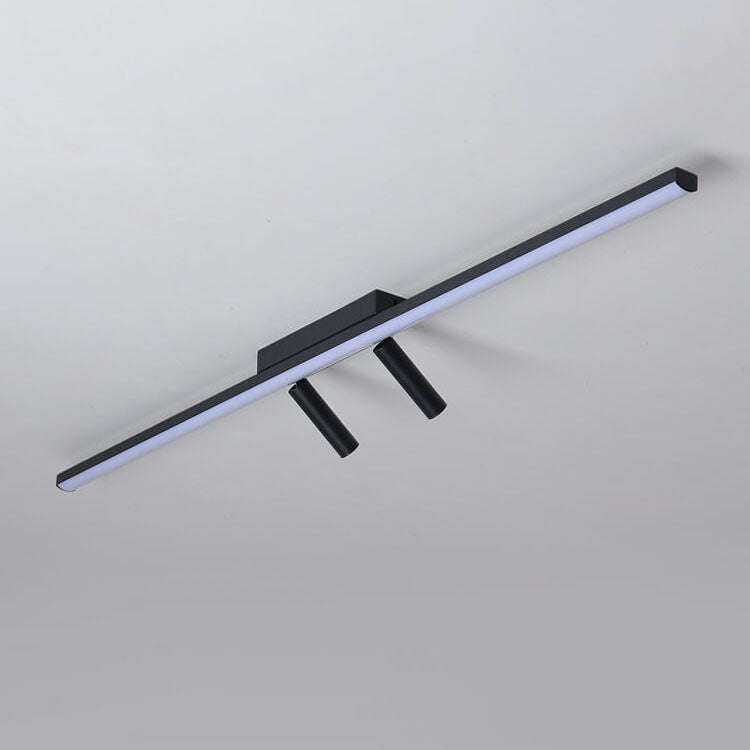 Linear Flush Mount Ceiling Light Acrylic LED Fixture for Kitchen