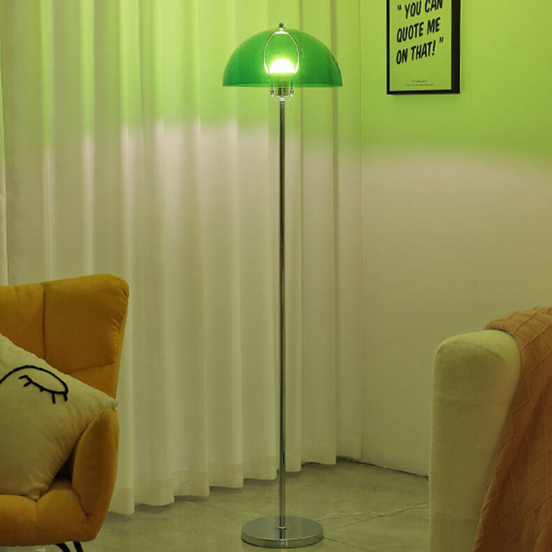 Clear Dome LED Floor Lamp