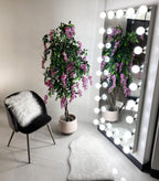 Constellation 70 Full-Length Hollywood LED Vanity Mirror for bedroom | Halvern