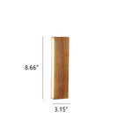 Solid Wood Strip LED Wall Sconce for Bedroom and Hallway