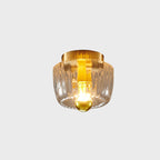 Glass Sun Flush Mount Ceiling Light and Wall Sconce