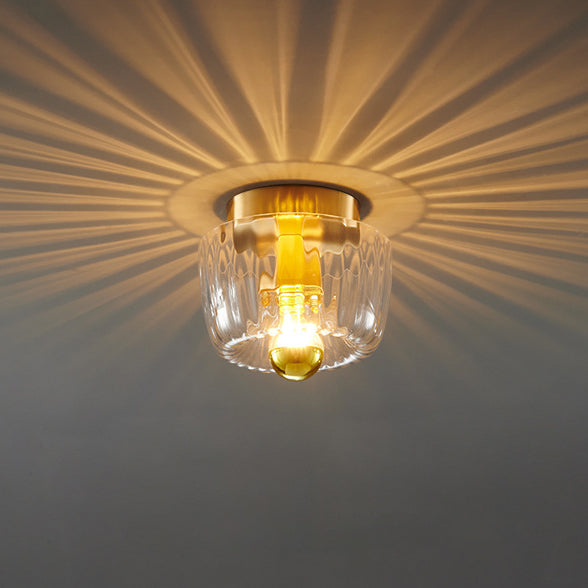 Glass Sun Flush Mount Ceiling Light and Wall Sconce