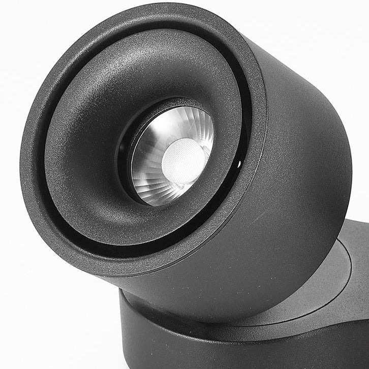 Adjustable Cylinder Flush Mount Ceiling Light for Living Room