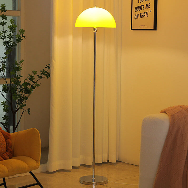 Clear Dome LED Floor Lamp
