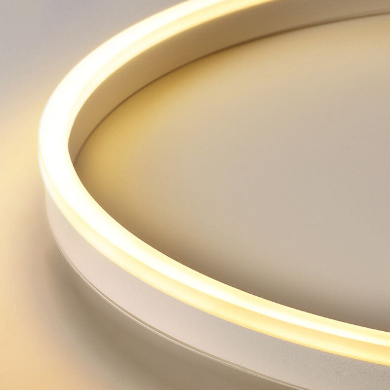Circle Ring LED Flush Mount Ceiling Light for Living Room